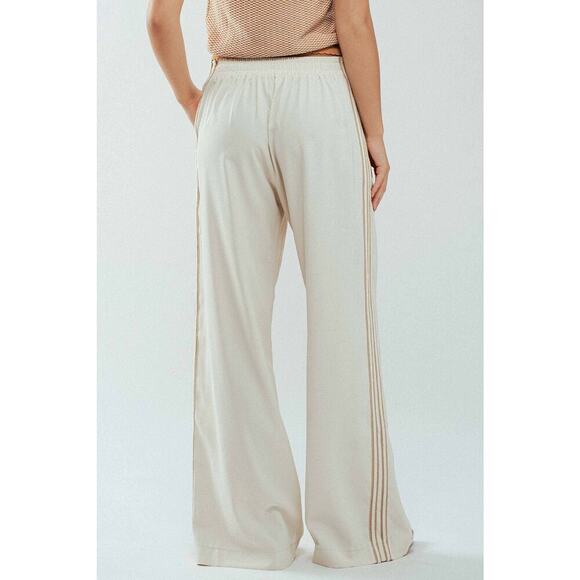 Urban Daizy Wide Leg Drawstring Stripe Lounge Pants - Picture 2 of 6